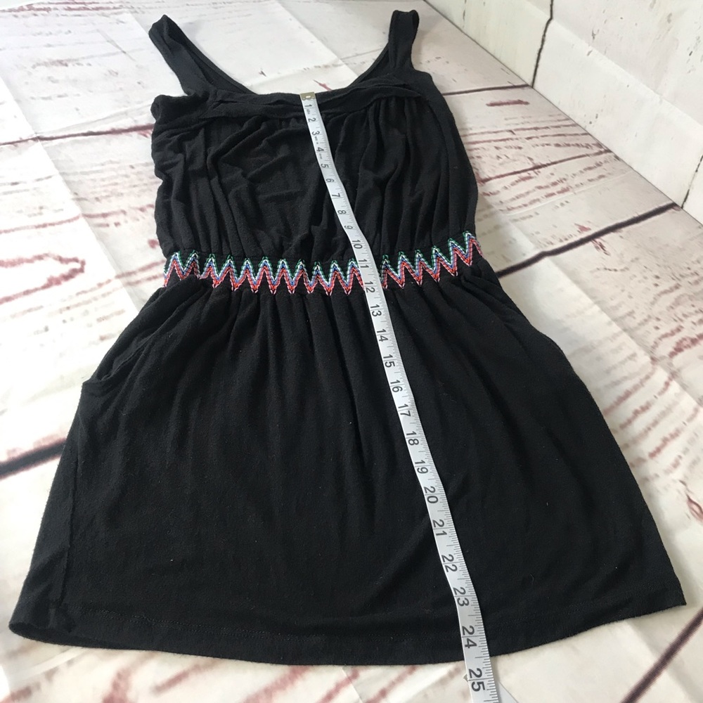 Solemio black summer dress